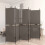 Berkfield 6-Panel Room Divider Anthracite 300x220 cm Fabric 1