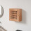 Berkfield Wall Cabinet 42x18x42 cm Solid Wood Walnut 1