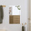 Berkfield Wall Mirror 40x60 cm Glass Rectangle 1