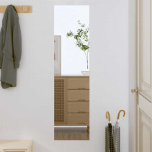 Berkfield Wall Mirror 30x100 cm Glass Rectangle