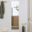 Berkfield Wall Mirror 30x100 cm Glass Rectangle 1