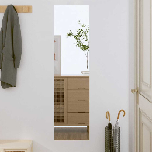 Berkfield Wall Mirror 30x100 cm Glass Rectangle