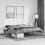 Berkfield Metal Bed Frame without Mattress Black 183x213cm 1