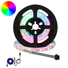 Berkfield LED Strip 2 pcs Black and Transparent 750 mm Copper and Plastic