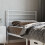 Berkfield Metal Replace Headboard White 80 cm 1