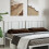 Berkfield Metal Replace Headboard White 200 cm 1