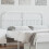Berkfield Metal Replace Headboard White 135 cm 1