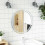 Berkfield LED Bathroom Mirror 70 cm Round 1