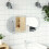 Berkfield LED Bathroom Mirror 100x45 cm Oval 1