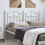 Berkfield Metal Replace Headboard White 150 cm 1