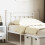 Berkfield Metal Replace Headboard White 107 cm 1