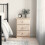 Berkfield Bedside Cabinet ALTA 41x35x55.5 Solid Wood Pine 1