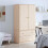 Berkfield Wardrobe ALTA 90x55x170 cm Solid Wood Pine 1