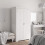 Berkfield Wardrobe BODO White 101x52x176.5 cm Solid Wood Pine 1