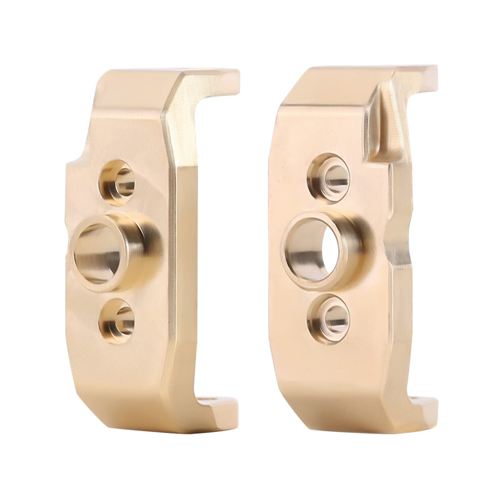 Brass Caster Blocks And C Hubs 7G Counterweight Upgrade For Trx4m 1/18 Rc Crawler, Precision Cnc Fit 9351714770859