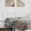 Berkfield Metal Replace Headboard White 150 cm 1