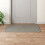 Berkfield Carpet Runner Sisal Look Silver 50x100 cm 1