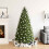 Berkfield 111 Piece Christmas Bauble Set Silver Polystyrene 1