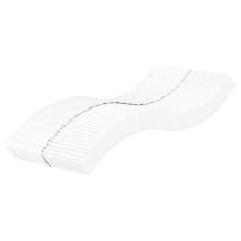 Berkfield Foam Mattress White 90x190 cm Hardness H2 H3