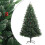 Berkfield Artificial Hinged Christmas Tree with Red Berries 180 cm 1