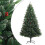 Berkfield Artificial Hinged Christmas Tree with Red Berries 210 cm 1