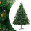 Berkfield Artificial Hinged Christmas Tree with Stand 180 cm 1