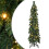 Berkfield Artificial Pre-lit Christmas Tree with 60 LEDs 120 cm 1