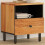 Berkfield Bedside Cabinet 40x33x46 cm Solid Wood Acacia 1