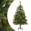 Berkfield Artificial Hinged Christmas Tree with Cones 150 cm 1