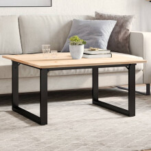 Berkfield Coffee Table Legs O-Frame 80x70x43 cm Steel
