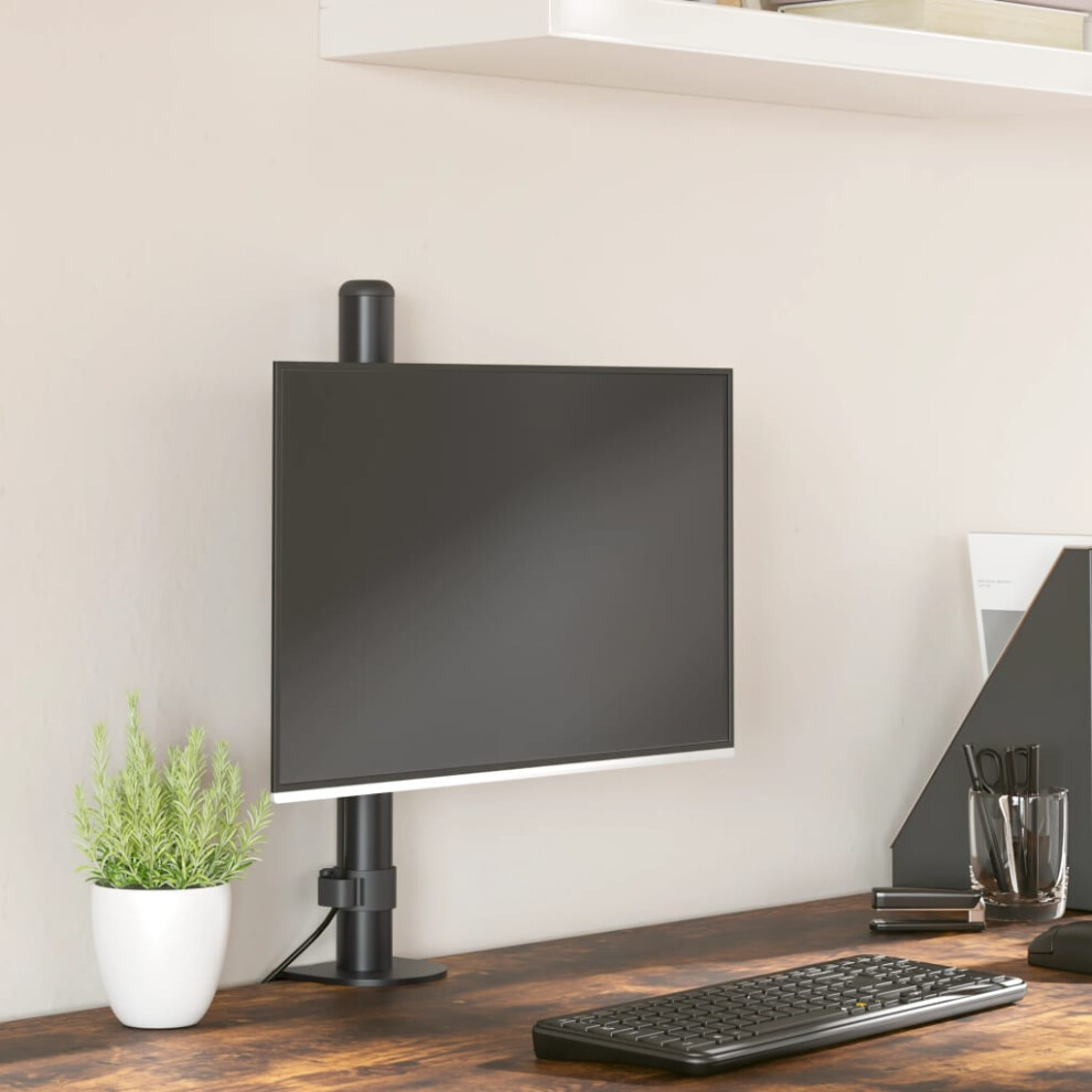 Berkfield Monitor Mount Steel Vesa 75/100 Mm Black 4134230247952