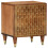 Berkfield Bedside Cabinet 40x33x46 cm Solid Wood Mango 1