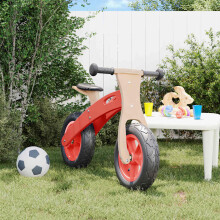 Berkfield Balance Bike for Children with Air Tyres Red
