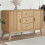 Berkfield Sideboard OLDEN Brown 114x43x73.5cm Solid Wood Pine 1