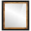 Berkfield Bathroom Mirror 55x1x60 cm Glass and Solid Wood Mango 1