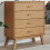 Berkfield Drawer Cabinet OLDEN Brown Solid Wood Pine 1