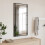 Berkfield Wall Mirror Black 50x100 cm Rectangle Iron 1