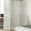 Berkfield Room Divider 5 Panels White Solid Wood Paulownia 1