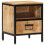 Berkfield Bedside Cabinet 40x35x50 cm Solid Wood Mango 1