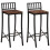 Berkfield Bar Chairs 2 pcs Solid Wood Reclaimed 1