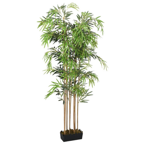 Berkfield Artificial Bamboo Tree 1095 Leaves 150 cm Green