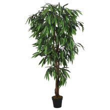 Berkfield Artificial Mango Tree 1050 Leaves 200 cm Green