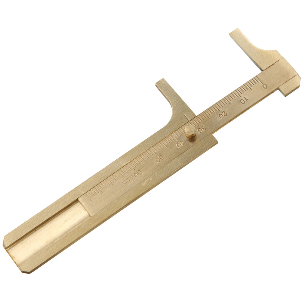 Brass Vernier Caliper 8/10/12Cm Walnut Bracelet 6911393820813