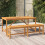 Berkfield Garden Bench 150 cm Solid Wood Acacia 1