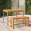 Berkfield Garden Bench 80 cm Solid Wood Acacia 1