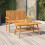 Berkfield Garden Bench 109 cm Solid Wood Acacia 1