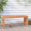 Berkfield Garden Bench 110 cm Solid Wood Eucalyptus 1
