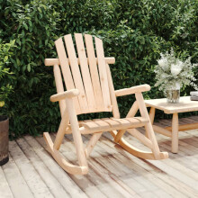 Berkfield Garden Rocking Chair 69x96x101 cm Solid Wood Spruce