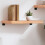 Berkfield Wall Shelf Light Brown 60x40x(2-6) cm Treated Solid Wood Oak 1