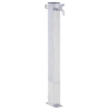 Berkfield Garden Water Column 80 cm Stainless Steel Square